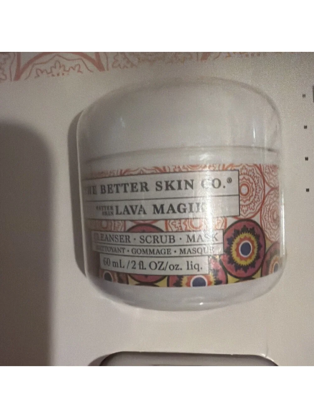 2PC The Better Skin Co, Lava Magik Face Cleanser, Scrub & Mask Scrub All in One!